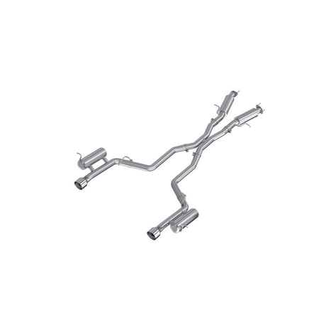 2011-2024 Durango AL Series 3" Cat Back Dual Rear Exit Exhaust | Dirty Garage