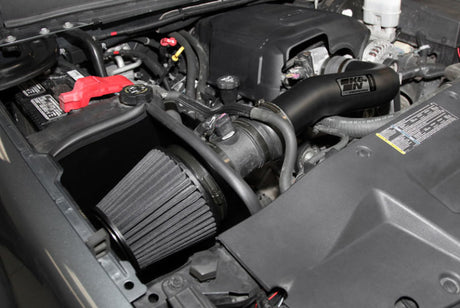 2007-2008 Silverado 1500 4.8L/5.3L V8/2007-2008 Yukon 4.8L/5.3L V8 Black Perf Intake Kit - View 8 | Dirty Garage