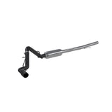 2019 GM 1500 3 in Cat Back Single Side Black Coated - View 4 | Dirty Garage
