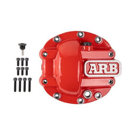 1984-2018 Cherokee/Grand Cherokee/Wrangler/Wrangler JK Diff Cover D30 Red - View 2 | Dirty Garage