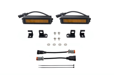 2024-2026 Tacoma SS6 Wide Amber LED Fog Light Kit | Dirty Garage