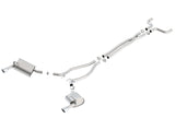Borla 14-15 Camaro 3.6L V6 Single Split Rear Exit Touring Catback Exhaust - View 4 | Dirty Garage