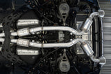 2023-2024 Nissan Z 3.0L Armor Pro T304 Stainless Steel 3" Cat-Back Dual Rear Exit 5" OD Tips - View 2 | Dirty Garage