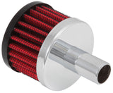 Universal Steel Base Crankcase Vent Filter .625in Vent OD x 2in OD x 1.5in Height - View 17 | Dirty Garage