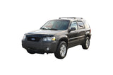 2001-2012 Escape Smoke Outside Mount Window Deflectors 4-Piece - View 4 | Dirty Garage