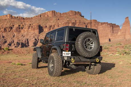 Rugged Ridge HD Bumper Rear 18-20 Jeep Wrangler JL - View 2 | Dirty Garage