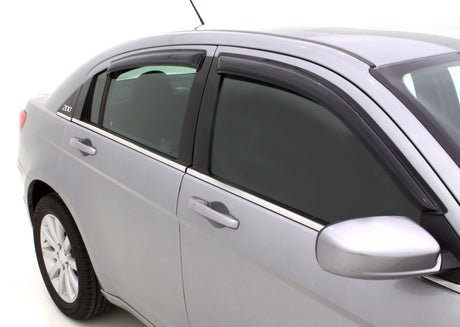 2007-2010 Sebring Ventvisor Outside Mount Window Deflectors 4-Piece Smoke - View 7 | Dirty Garage
