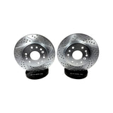 2005-2007 Armada Front Slotted Brake Rotor - View 2 | Dirty Garage