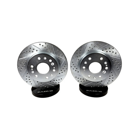 2005-2007 Armada Front Slotted Brake Rotor - View 2 | Dirty Garage