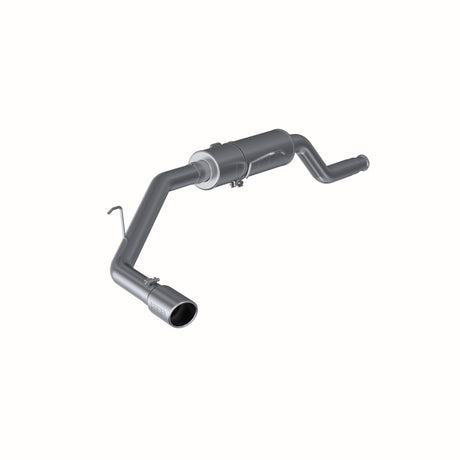 2000-2006 Toyota Tundra 4.7L Resonator Back Single Side Exit Aluminized Exhaust System - View 3 | Dirty Garage