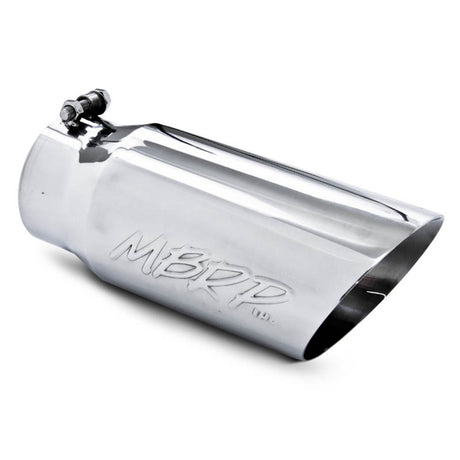 Universal 5 OD Dual Wall Angled 4" Inlet 12" Length Tip - View 4 | Dirty Garage