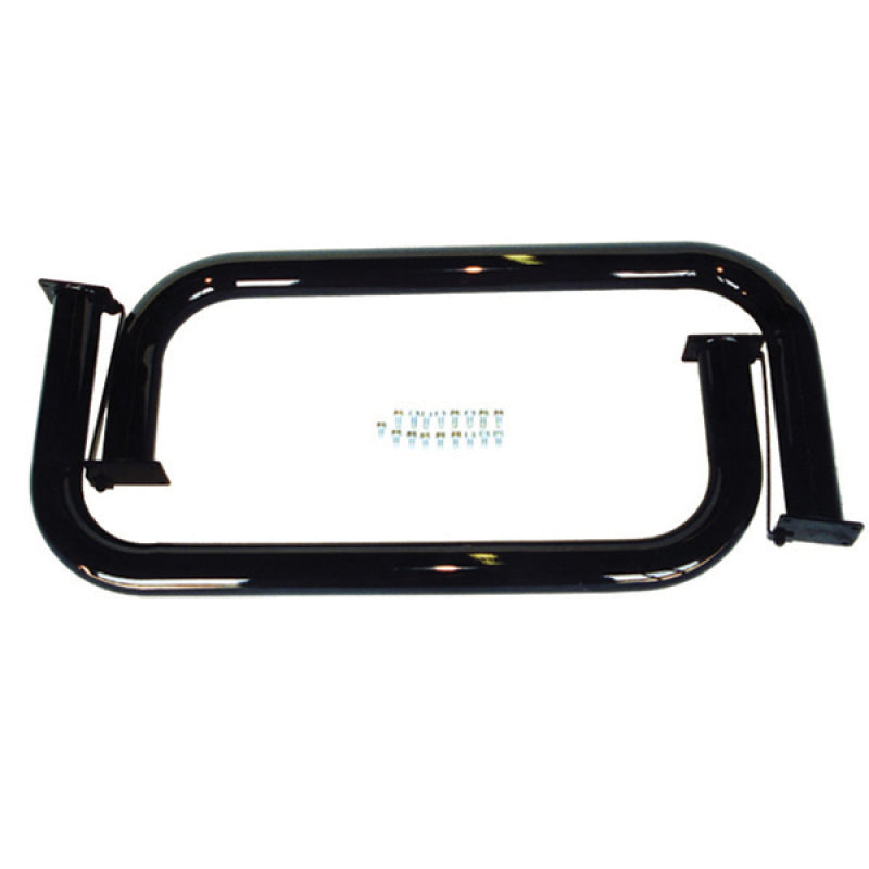 Rugged Ridge Nerf Bars Black 76-86 Jeep CJ7 - View 2 | Dirty Garage