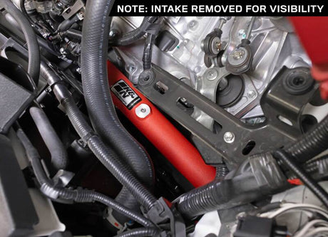 2023-2024 GR Corolla L3 1.6L Charge Pipe Kit - Wrinkle Red - View 3 | Dirty Garage