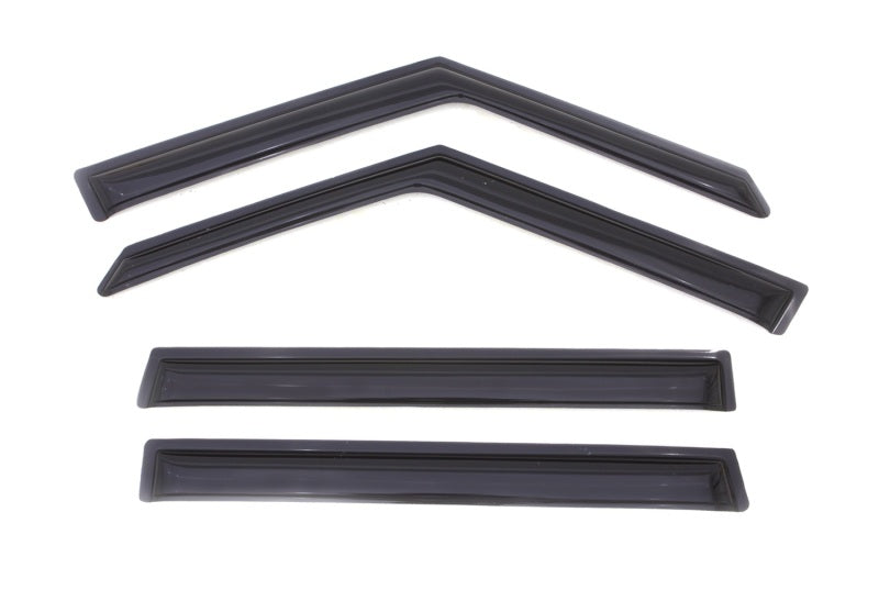 2009-2013 Soul Ventvisor Outside Mount Window Deflectors Smoke 4-Piece - View 4 | Dirty Garage