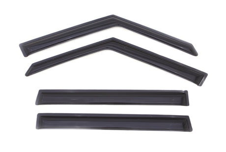 2009-2013 Soul Ventvisor Outside Mount Window Deflectors Smoke 4-Piece - View 4 | Dirty Garage