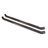 Rugged Ridge 3in Round Side Step Black 18-20 Jeep Wrangler JL 4Dr - View 2 | Dirty Garage
