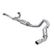 2022 Tundra 3.5"L Dual Cat-back 4" Single Side Exit Rolled Tip Aluminized Steel | Dirty Garage