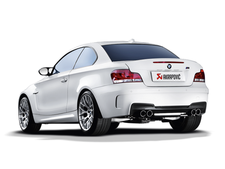 Akrapovic 11-12 BMW 1 Series M Coupe (E82) Slip-On Line (Titanium) (Req. Tips) - View 8 | Dirty Garage