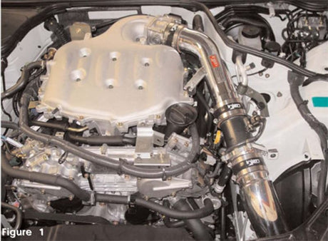 2003-2006 G35 Sedan Black Cold Air Intake - View 6 | Dirty Garage
