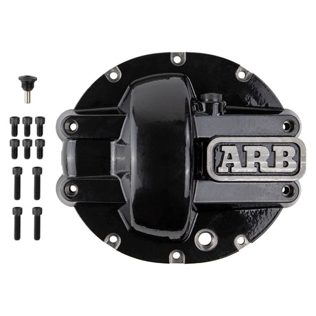 1991-2010 Cherokee/Grand Cherokee/Liberty Diff Cover Chrysler 8.25 Black - View 2 | Dirty Garage