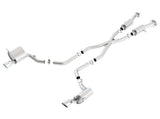Borla 2015 Jeep Grand Cherokee SRT8 S-Type Dual Round Rolled Exit Catback Exhaust - View 4 | Dirty Garage