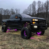Universal LED Illuminated Wheel Rings 15" ColorSHIFT - View 4 | Dirty Garage