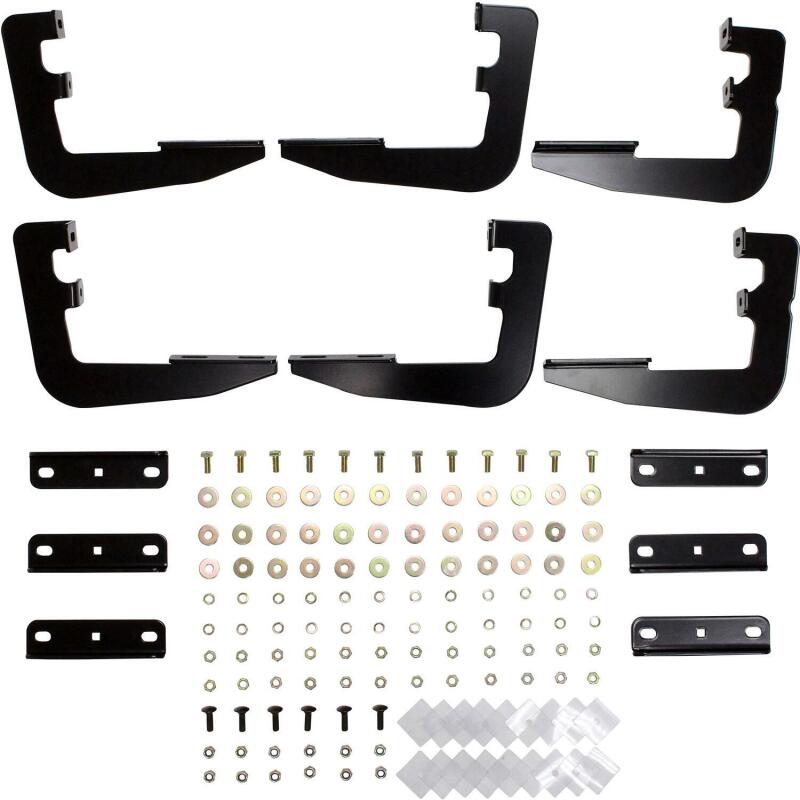 2019-2026 Ram 1500 Quad/Crew Cab Black Running Board Mount Kit | Dirty Garage