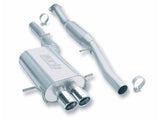 Borla 02-07 WRX Twin Tip Hush Catback Exhaust - View 4 | Dirty Garage