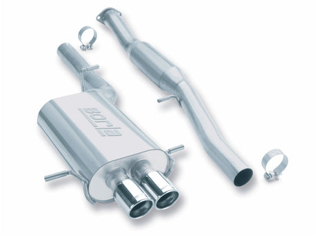 Borla 02-07 WRX Twin Tip Hush Catback Exhaust - View 4 | Dirty Garage