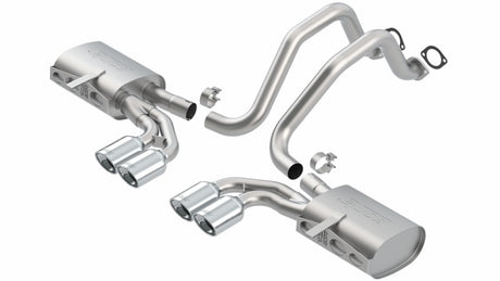 Borla 97-04 Chevrolet Corvette 5.7L 8cyl Touring SS Catback Exhaust - View 4 | Dirty Garage