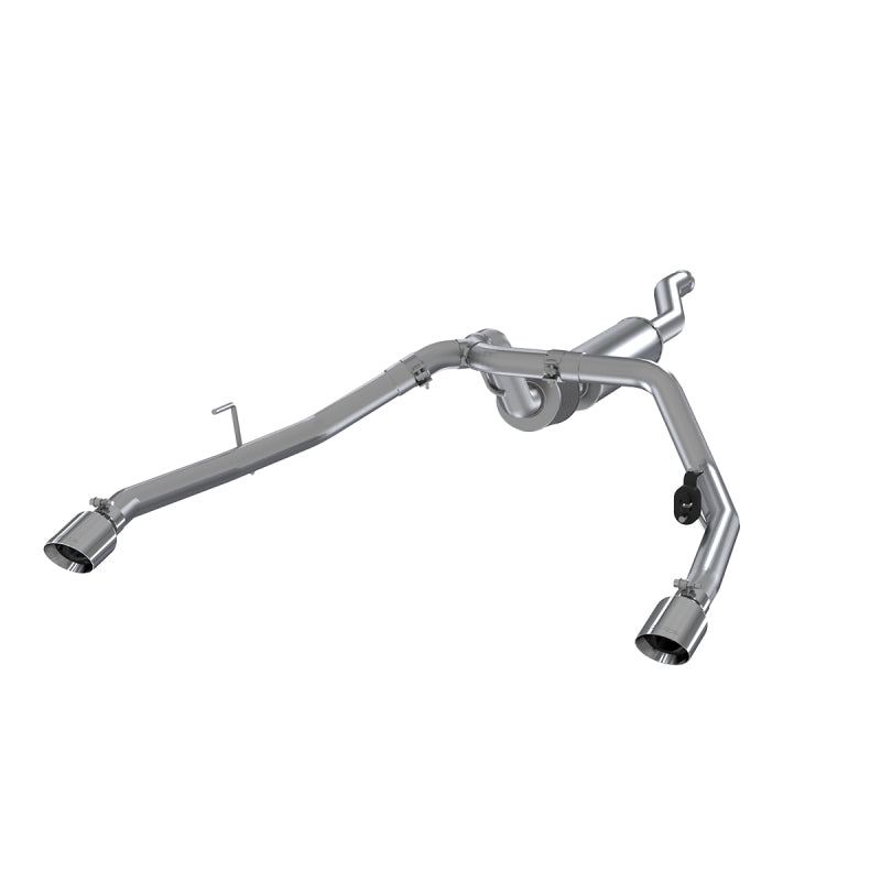 2020 Gladiator 2.5" Dual Rear Exit Cat Back Exhaust - View 2 | Dirty Garage