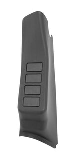 Rugged Ridge A-Pillar 4 Switch Pod Black LHD 11-18 Jeep Wrangler JK - View 2 | Dirty Garage