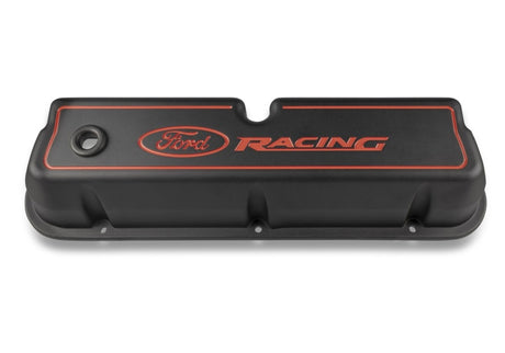 Universal Logo Die-Cast Black Valve Covers - View 11 | Dirty Garage