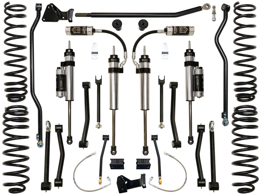 2007-2018 Wrangler JK ICON Front and Rear Lift Kit | Dirty Garage