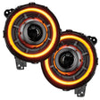 2018-2024 Wrangler Gladiator Oculus Bi-LED Projector Headlights Amber White Switchback | Dirty Garage