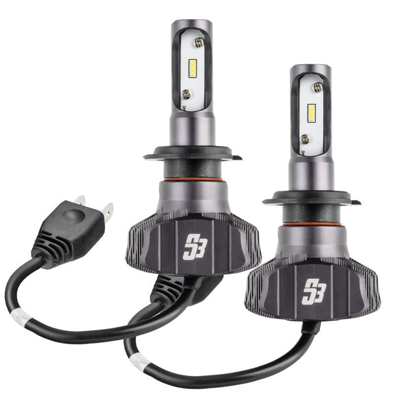 Universal H7 S3 LED Headlight Bulb Conversion Kit 6000K | Dirty Garage