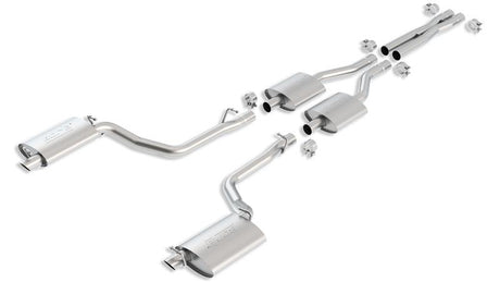 Borla 11-14 Dodge Charger R/T / 11-14 Chrysler 300 C 5.7L V8 AT/MT S-Type SS Catback Exhaust - View 4 | Dirty Garage