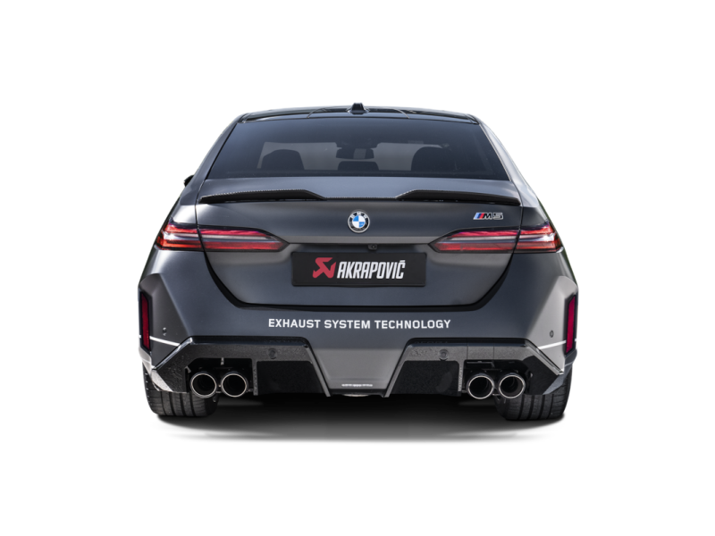 2024+ BMW M5 Round Carbon Fiber Tail Pipe Set - View 3 | Dirty Garage