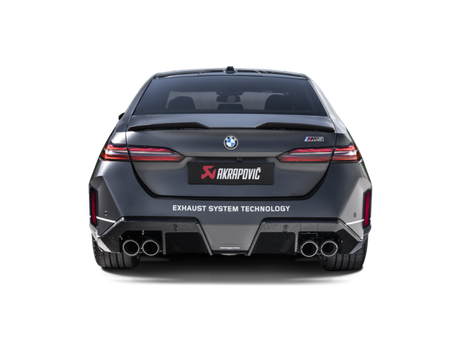 2024+ BMW M5 Round Carbon Fiber Tail Pipe Set - View 3 | Dirty Garage