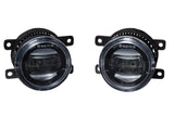 Universal Elite Series Type A Yellow Fog Lamps - View 5 | Dirty Garage