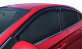 2020-2024 Sonata Ventvisor Outside Mount Window Deflectors Smoke 4-Piece - View 3 | Dirty Garage