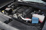 2011-2021 Challenger SRT-8 6.4L Wrinkle Black Power-Flow Short Ram Intake - View 5 | Dirty Garage