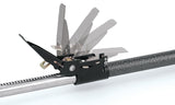 Universal Ratcheting Black Cargo Bar - View 2 | Dirty Garage