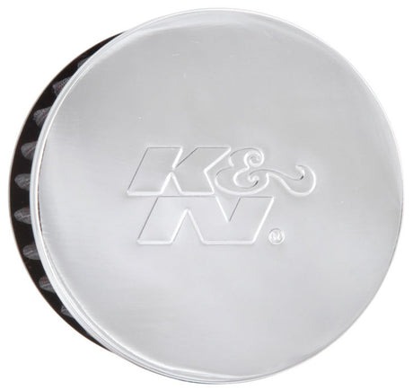 Universal 1.5in Flange ID x 3in OD x 2.5in H Chrome Finish Rubber Base Crankcase Vent Filter - View 16 | Dirty Garage