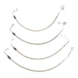 Rugged Ridge Brake Hose Kit Braided Stainless 07-18 Jeep Wrangler - View 2 | Dirty Garage