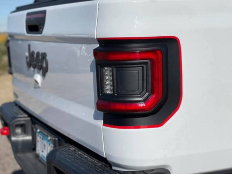 2020-2025 Gladiator JT Flush Mount LED Tail Lights - View 6 | Dirty Garage