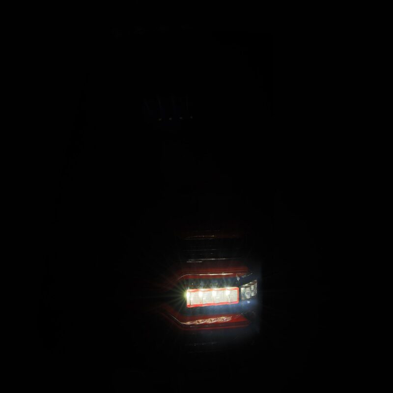 2019-2021 Ram 1500 Luxx-Series LED Tail Lights Black Red Active Light Sequential Signal - View 6 | Dirty Garage