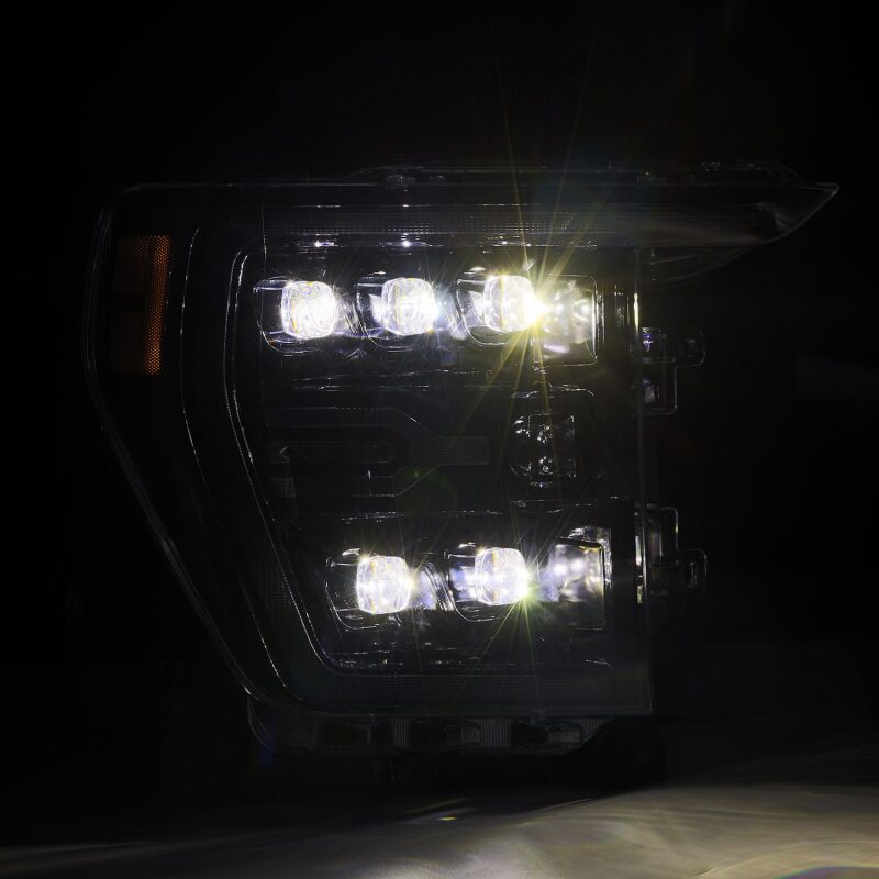 2021-2023 F-150 Nova-Series LED Projector Alpha-Black Headlights - View 5 | Dirty Garage
