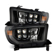 2007-2017 Tundra/Sequoia Nova-Series LED Projector Headlights Alpha-Black Activation Light Sequential Signal DRL | Dirty Garage
