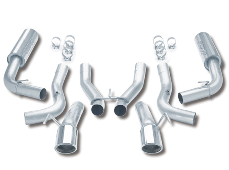 Borla 96-02 Viper GTS/R/T-10 Coupe/Convertible 2dr w/ 2.5in Inlets SS Catback Exhaust System - View 4 | Dirty Garage